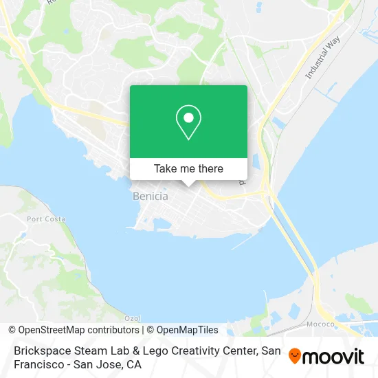 Brickspace Steam Lab & Lego Creativity Center map