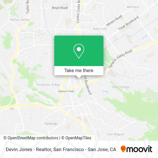 Devin Jones - Realtor map