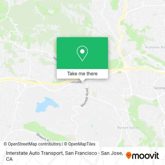 Interstate Auto Transport map