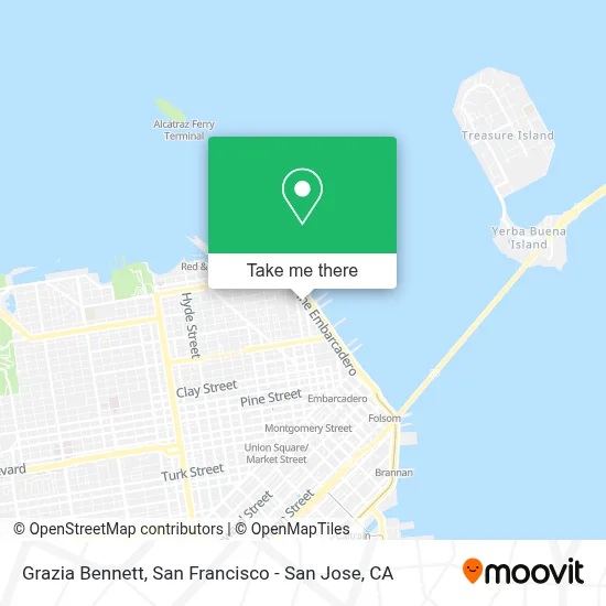 Grazia Bennett map
