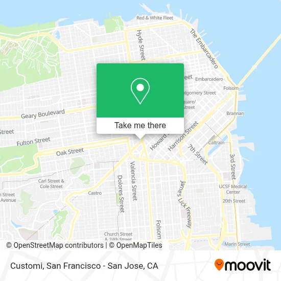 Customi map