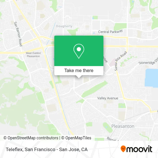 Teleflex map