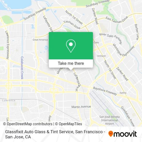 Glassfixit Auto Glass & Tint Service map