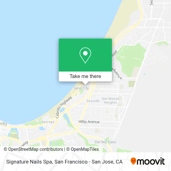 Signature Nails Spa map