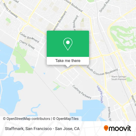 Staffmark map