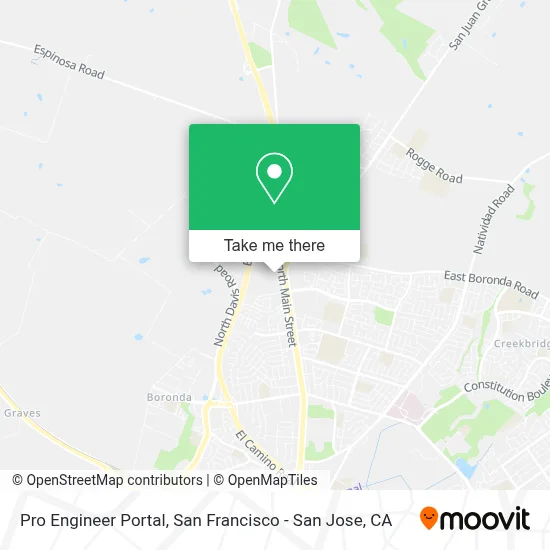 Pro Engineer Portal map