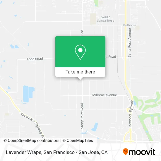 Lavender Wraps map