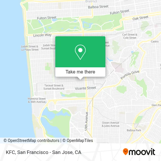 Kfc map