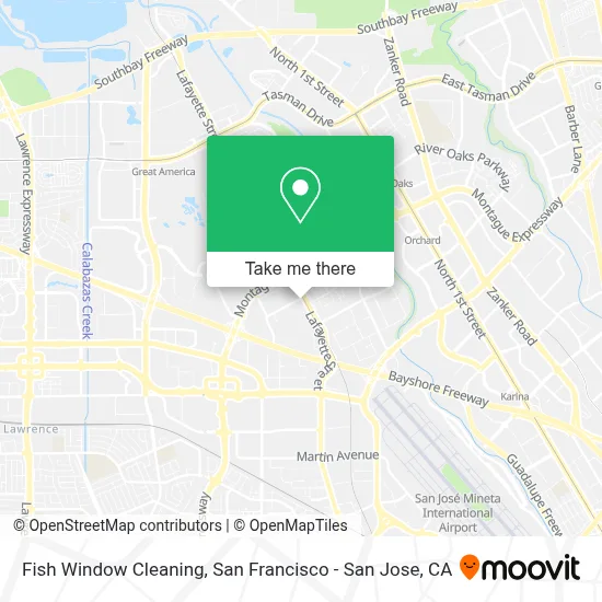 Fish Window Cleaning map