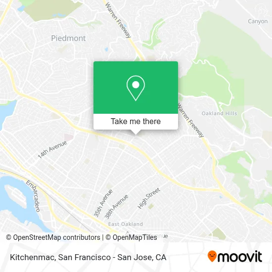 Kitchenmac map