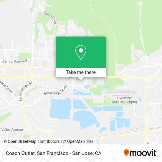Coach Outlet map