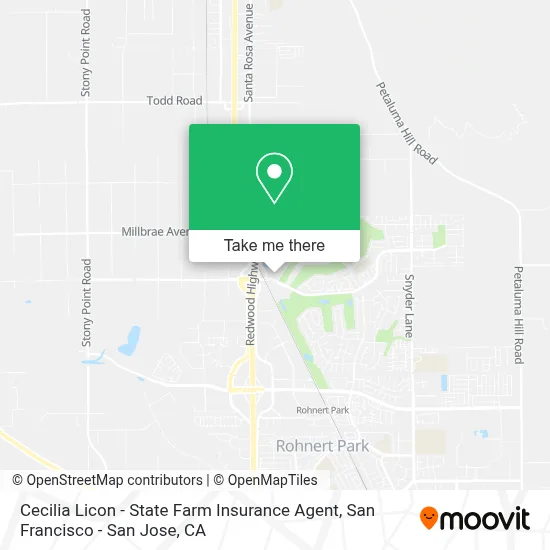 Cecilia Licon - State Farm Insurance Agent map