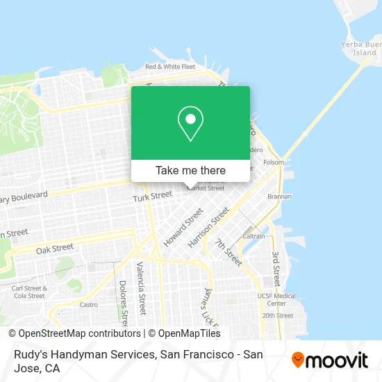 Rudy's Handyman Services map
