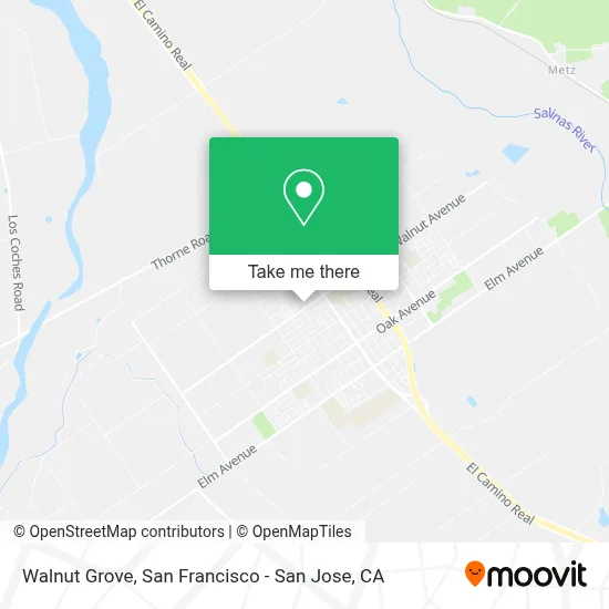 Walnut Grove map