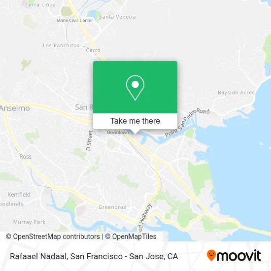 Rafaael Nadaal map
