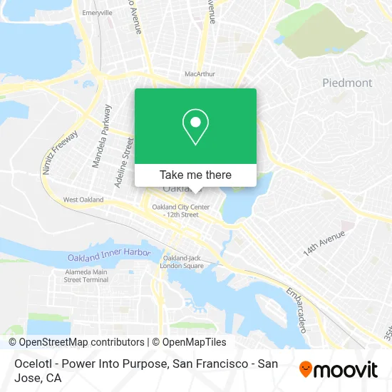 Ocelotl - Power Into Purpose map