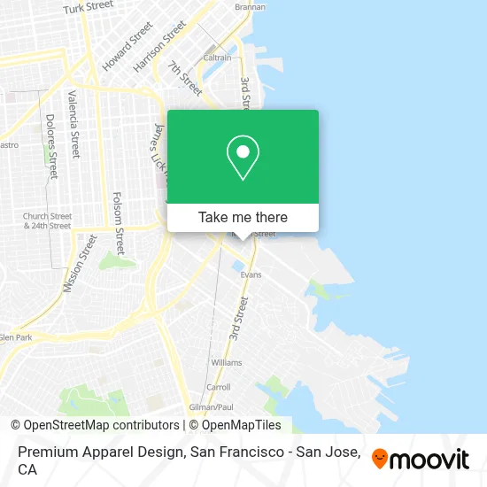 Premium Apparel Design map