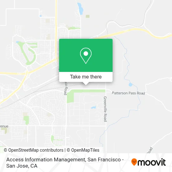 Access Information Management map