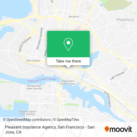 Pleasant Insurance Agency map
