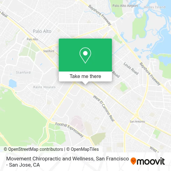 Movement Chiropractic and Wellness map