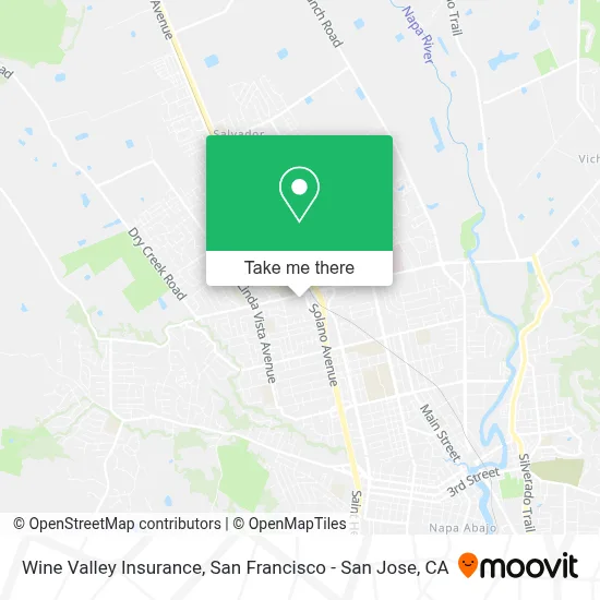 Wine Valley Insurance map