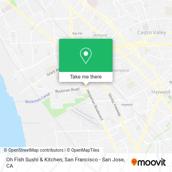 Oh Fish Sushi & Kitchen map