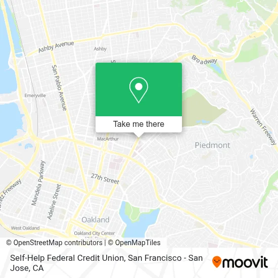 Self-Help Federal Credit Union map