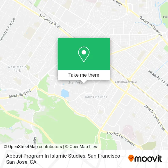 Abbasi Program In Islamic Studies map