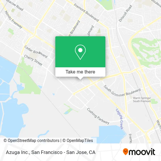 Azuga Inc. map