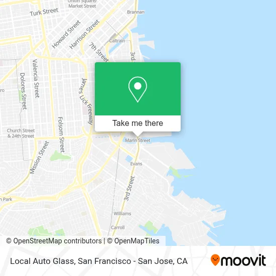 Local Auto Glass map