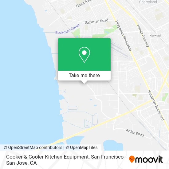 Cooker & Cooler Kitchen Equipment map