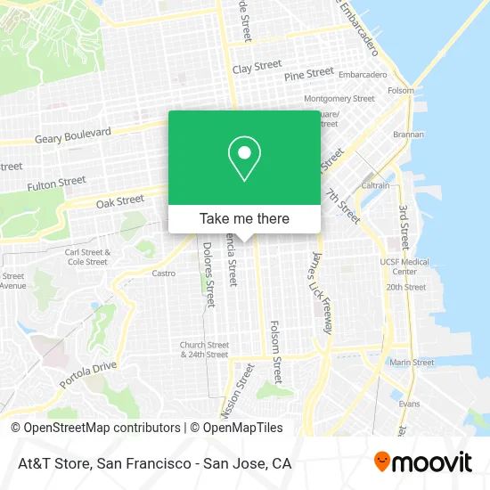 At&T Store map