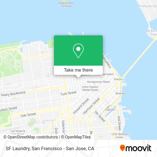 SF Laundry map