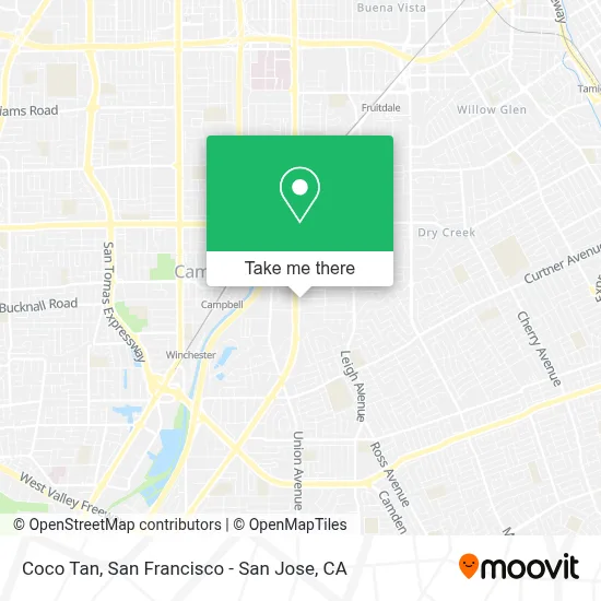 Coco Tan map