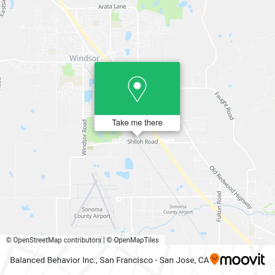 Balanced Behavior Inc. map