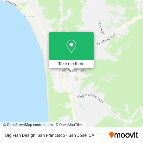 Big Fish Design map