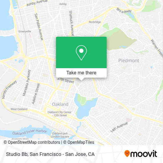 Studio Bb map
