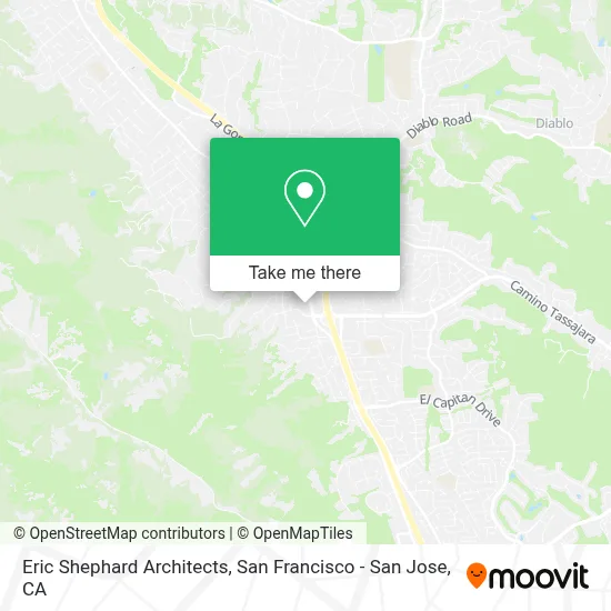 Eric Shephard Architects map
