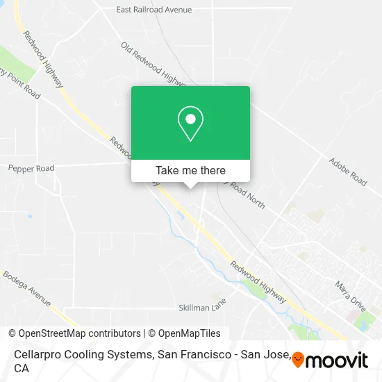 Cellarpro Cooling Systems map