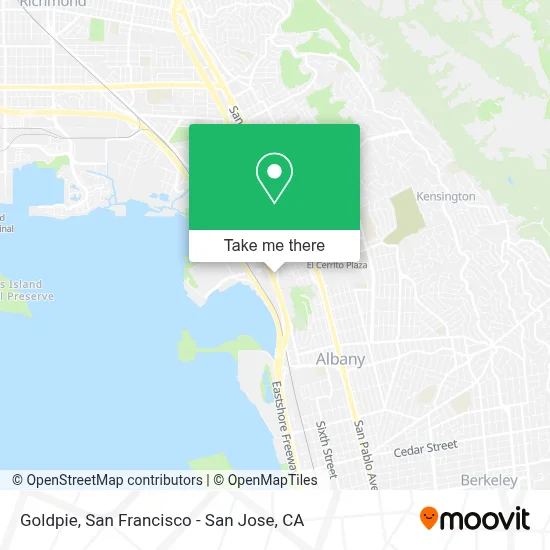 Goldpie map