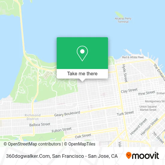 360dogwalker.Com map