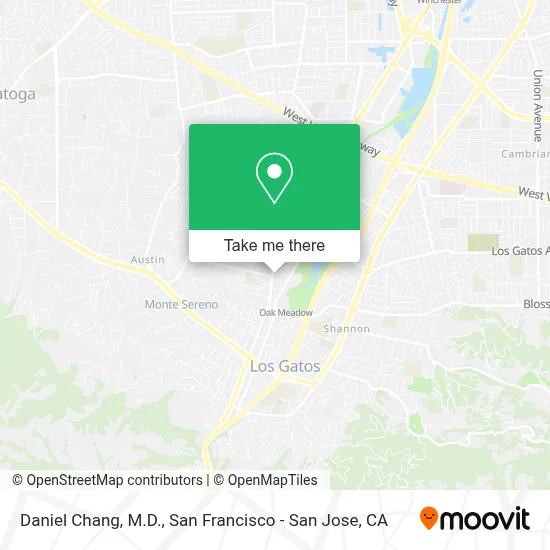 Daniel Chang, M.D. map