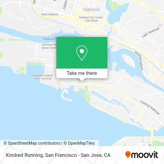 Kindred Running map