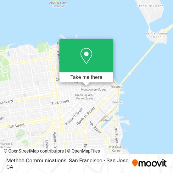Method Communications map