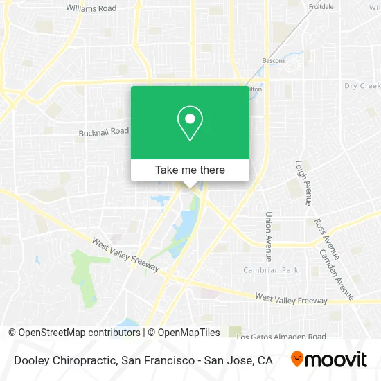 Dooley Chiropractic map