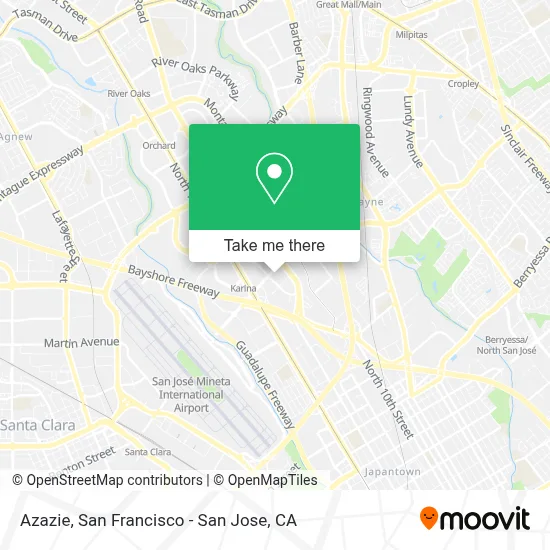 Azazie map