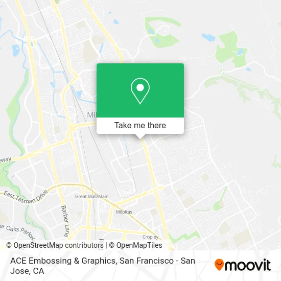 ACE Embossing & Graphics map