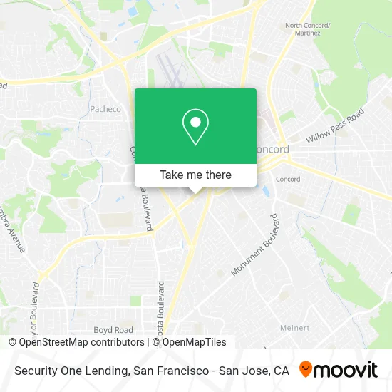 Security One Lending map