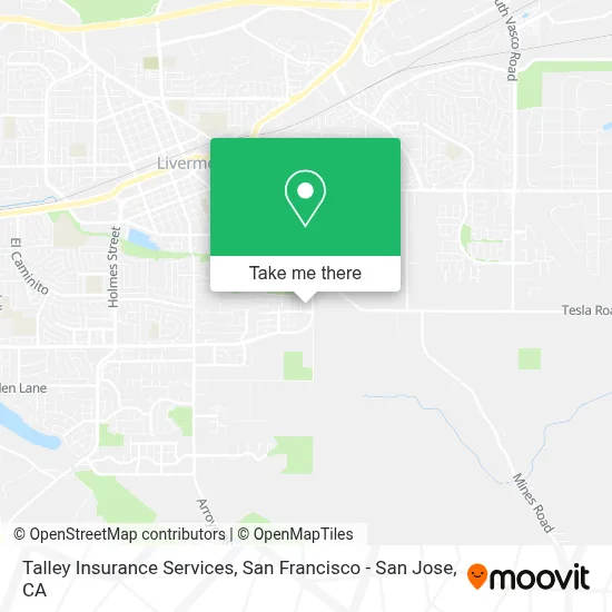 Talley Insurance Services map