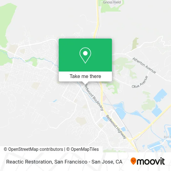 Reactic Restoration map